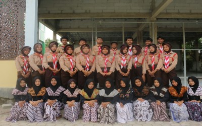 Tim Tari Eskul Pramuka MTsN 11 Indramayu Gigih Berlatih Sambut Falenas Scout Festival 2026